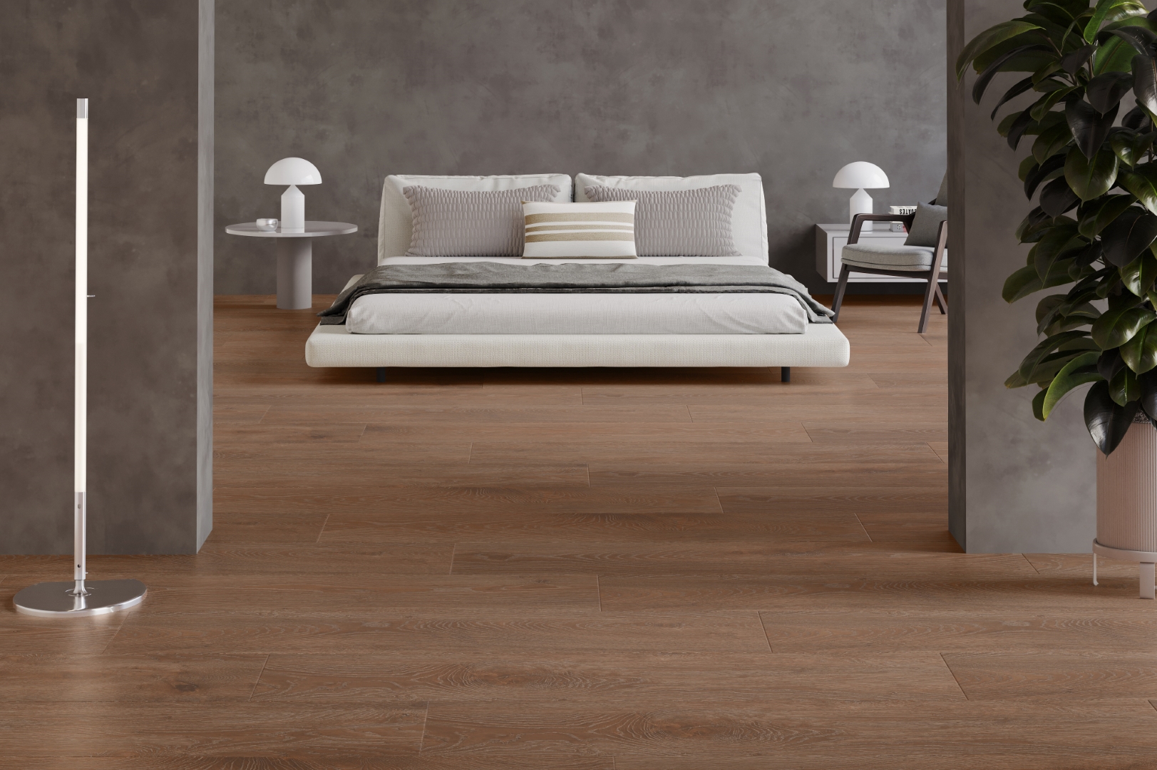На пол Dreaftwood Teak темная Matt 20х120 - фото 13