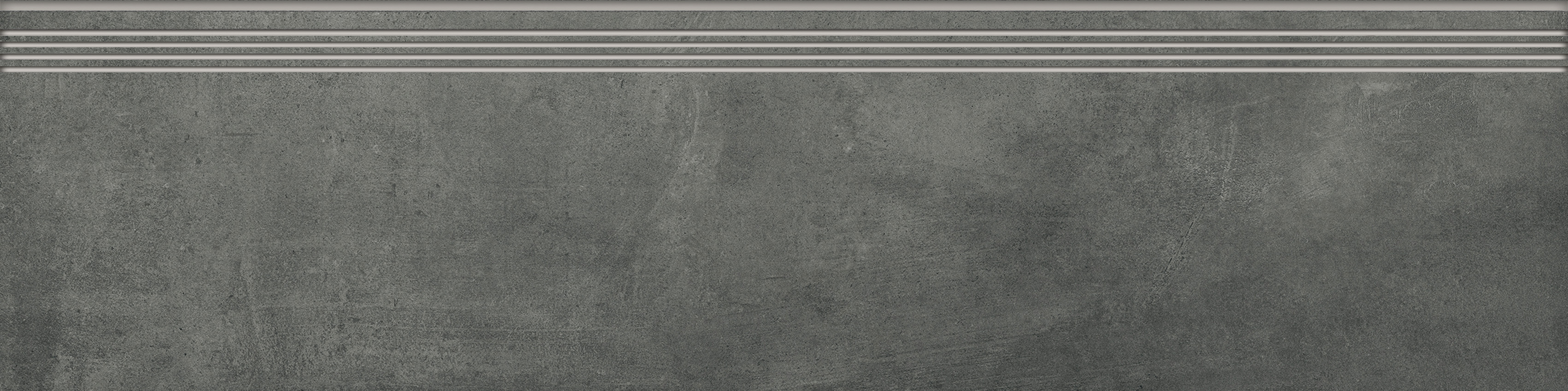 G-1103/CR/st01/294x1200x10 Ступень Beton Антрацит 120x29.4 Sugar-эффект 10мм