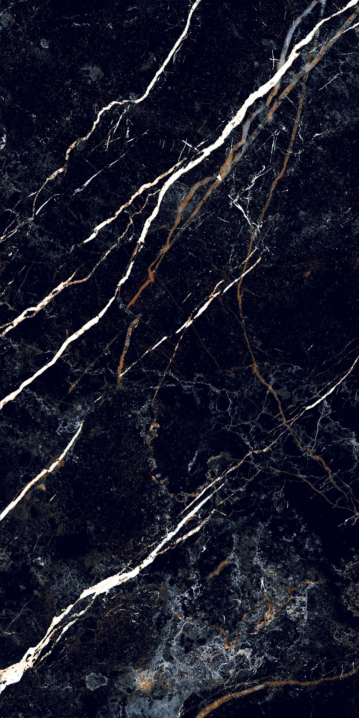 На пол Obsidian Black Sparkle Dark 60х120 - фото 2