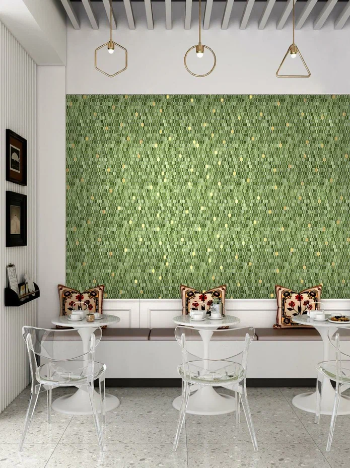 На стену Glass Antic Gold Murano 295x298x4 - фото 6