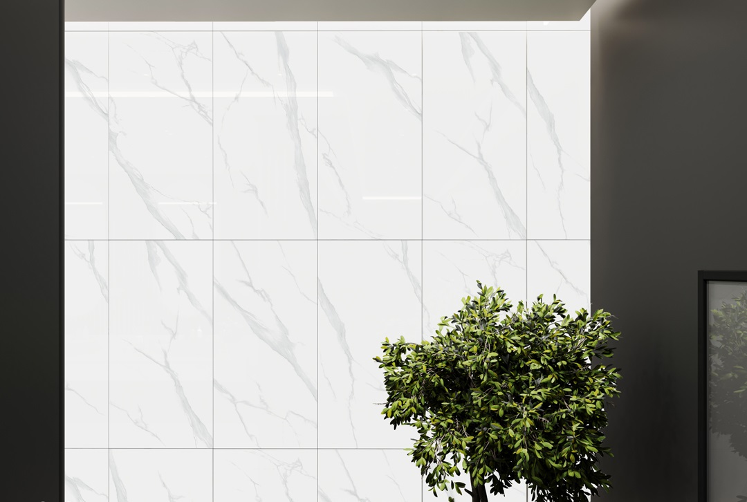 NTT9121P  На пол Bright And Shiny Calacatta Light Grey 60x120 - фото 42