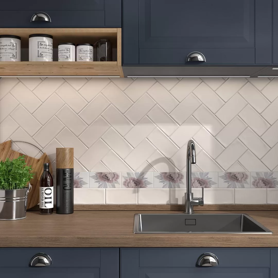 BLD048 Бордюр Тортона Багет розовый - фото 9