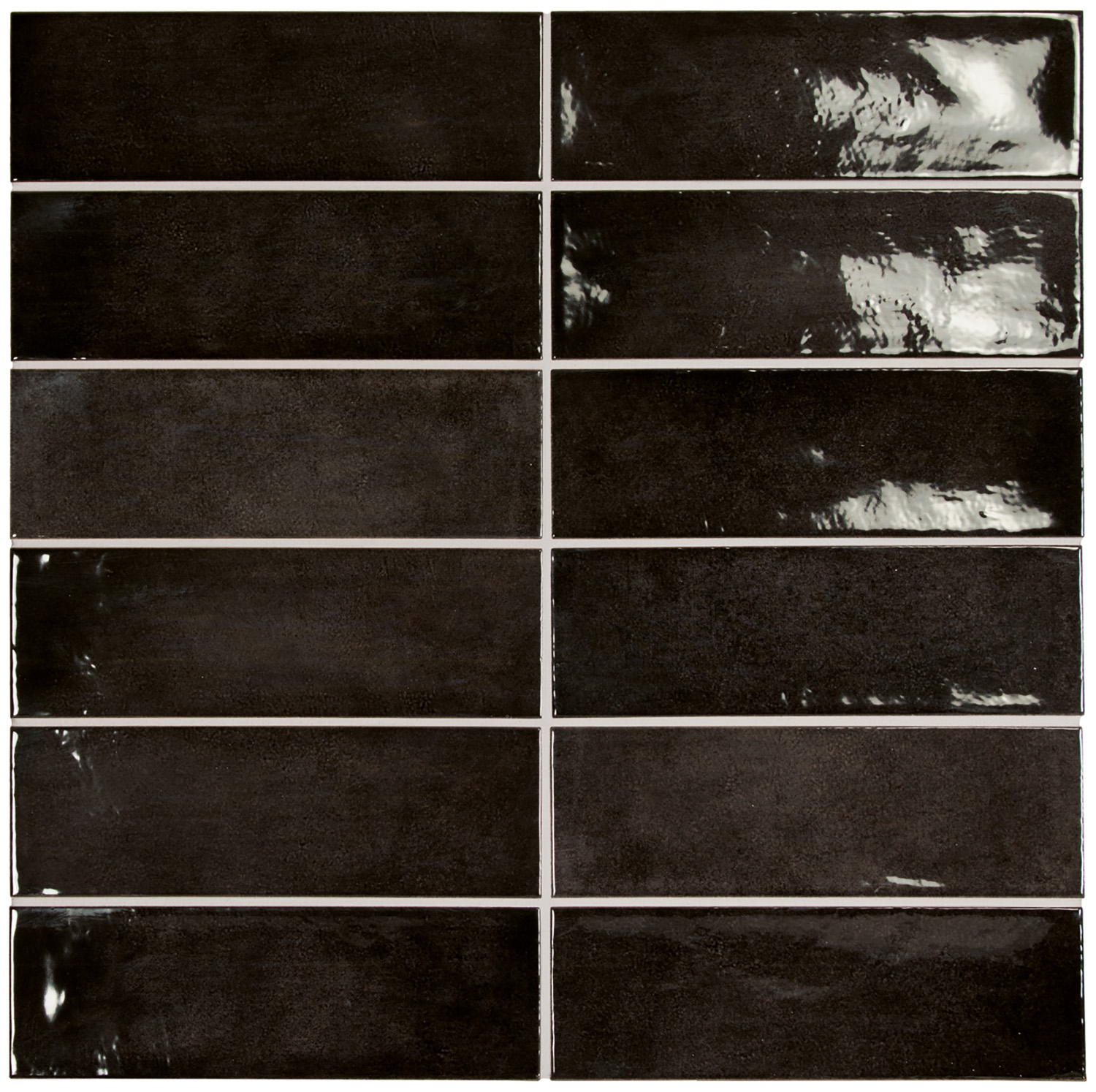 25641 На стену Village Black 6.5x20