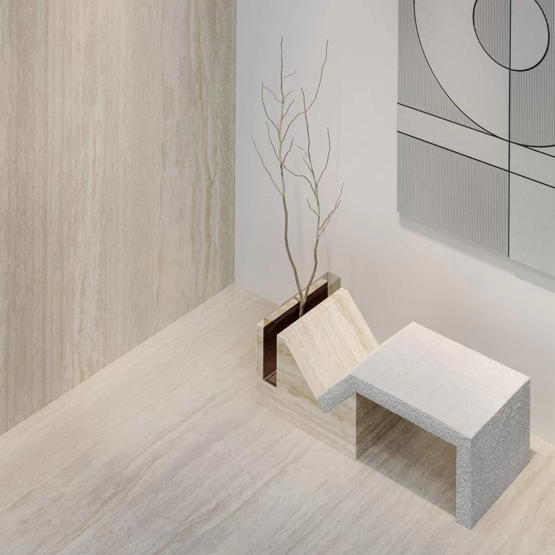 SG571700R На пол Travertine/Травертин Бежевый обрезной 80x160 - фото 6