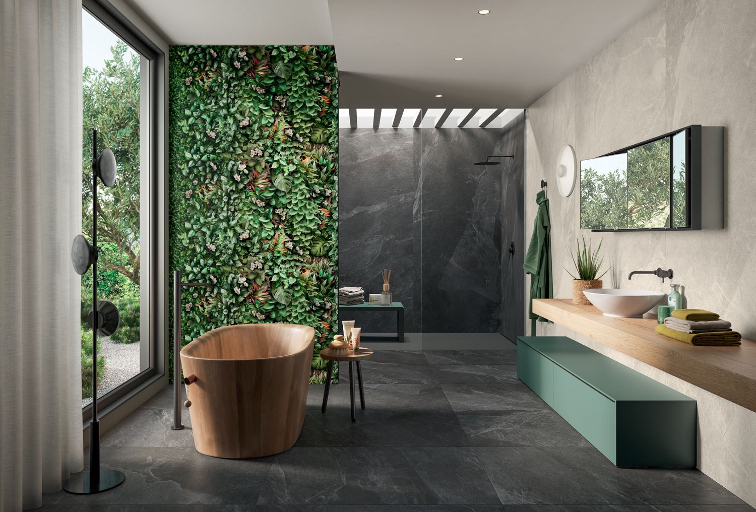 PZ6ST40 На пол Stone Trace Hollow Nat 6 mm 120x278 - фото 12