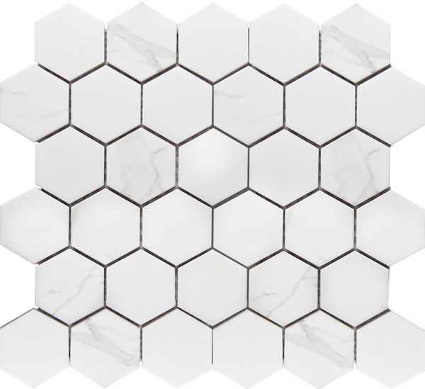 PMMT83017  На стену Homework Hexagon small Carrara Matt