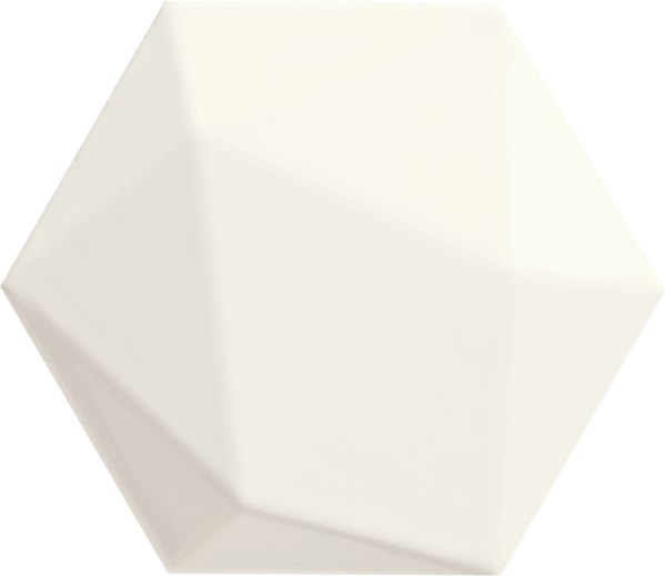 Настенная Origami White hex 11x12.5