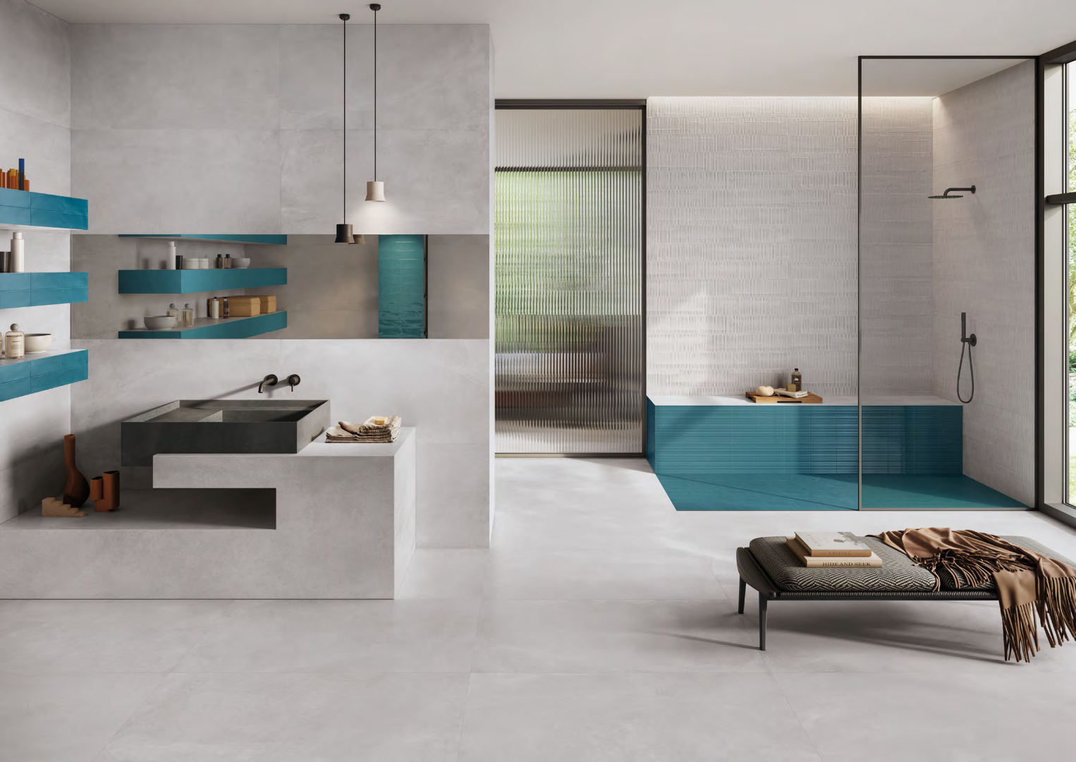 ELNL На пол Pigmento Perla Silktech R10 Rett 120x120 - фото 12