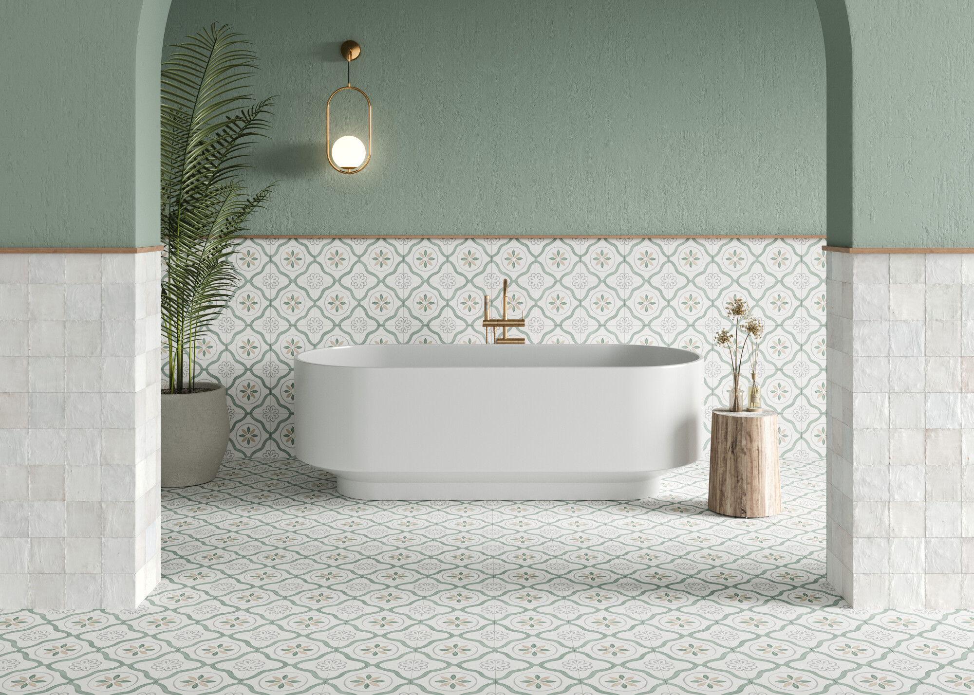26077 На стену Riad Aqua 6.5x20 - фото 23