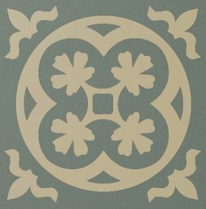 Декоративная вставка Метлахская плитка 070N015D004 ENC15 Lui 04 (VEP. ONT) 7x7