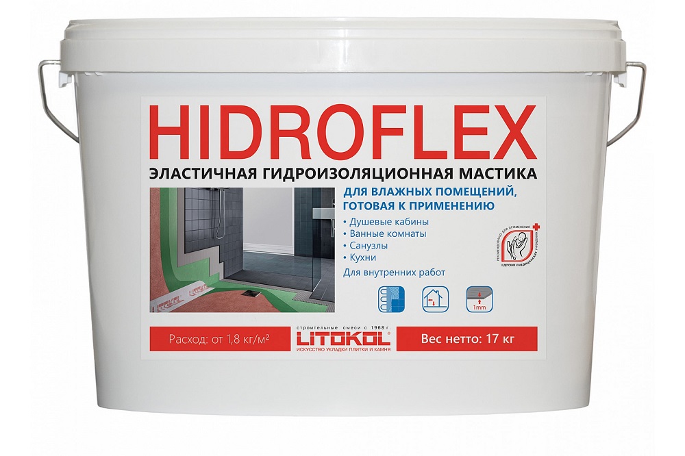  Гидроизоляция Litokol HIDROFLEX 17кг