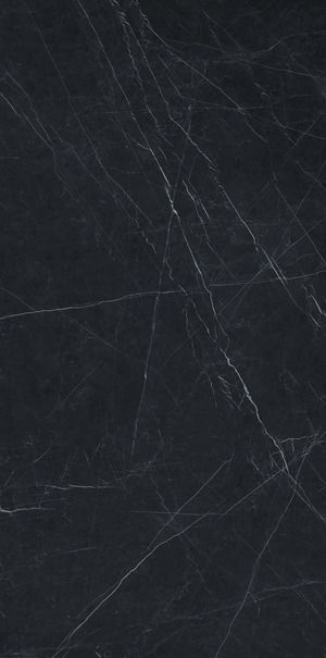 На пол Ultra Marmi Nero Marquina Luc Shiny 6mm 150x300 - фото 2