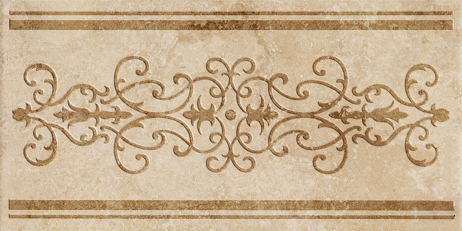 610090000971 Декор Natural Life Stone Альцата Алмонд Нинфеа 30x60 Патинированный