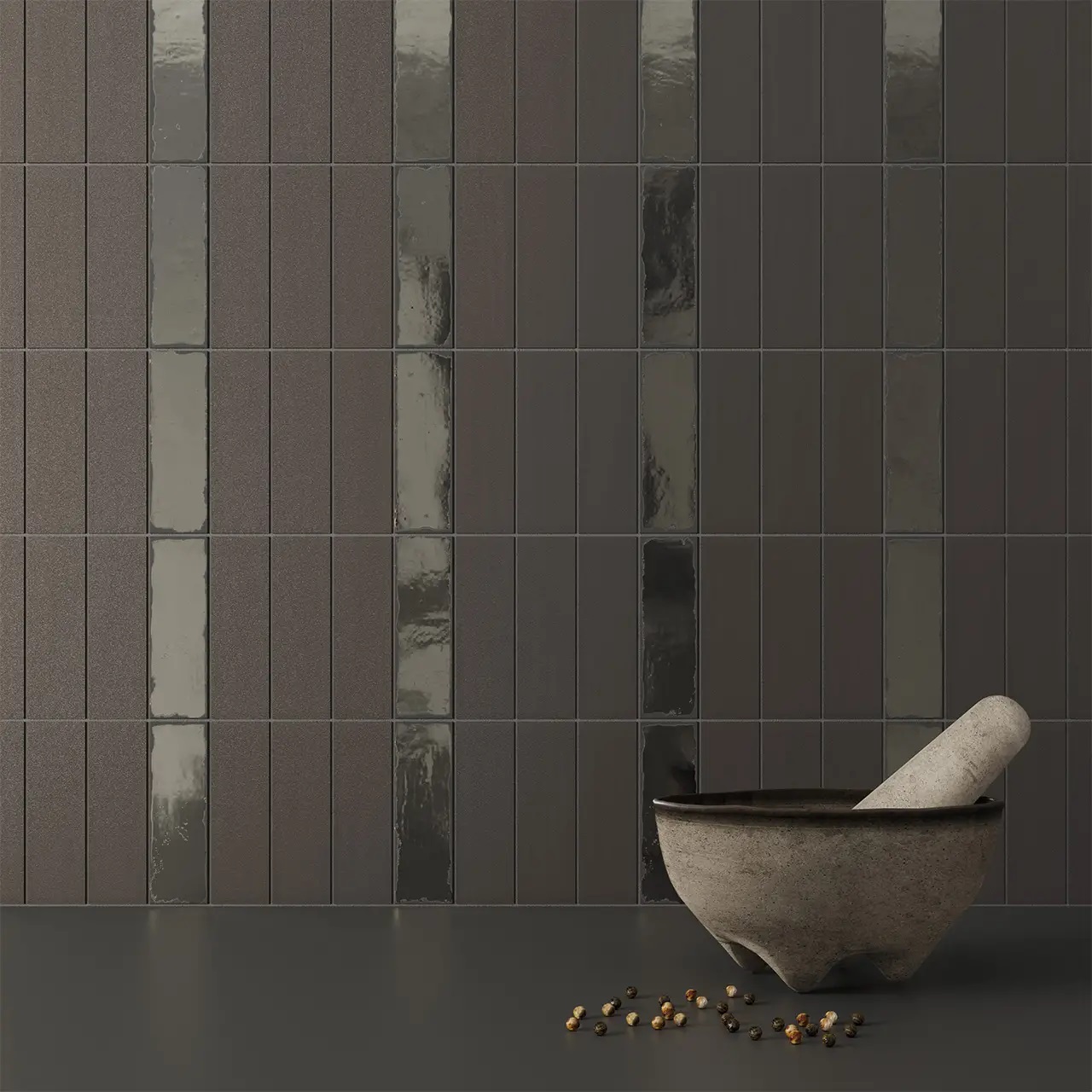 134904 На стену London Calling Bars Silver 11.6x11.6 - фото 2