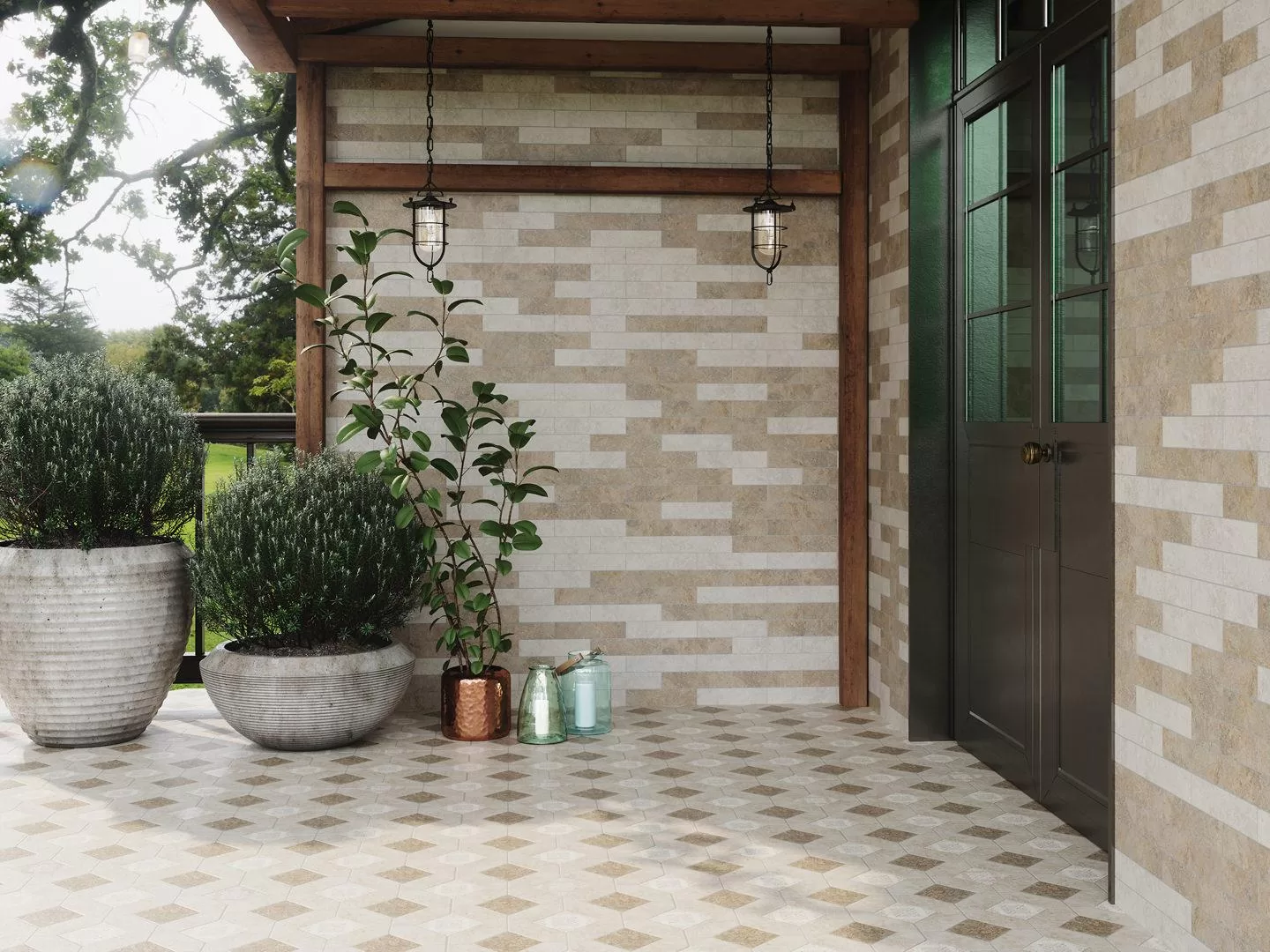 26312 На стену Брюссель Бежевый светлый матовый 28.5 - фото 2