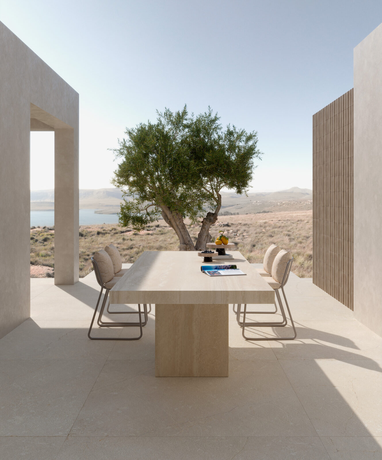 MQCV На пол Mystone Pietra Di Sicilia Bianco R10 Rt 60x120 - фото 4