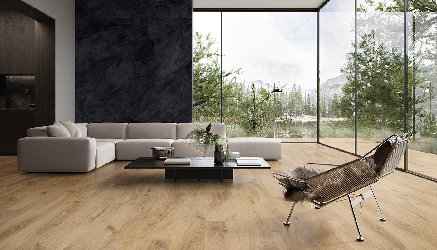 EMNC  На пол I-Wood Rovere Imbrunito Naturale Rett 6.5mm 24x278 - фото 6