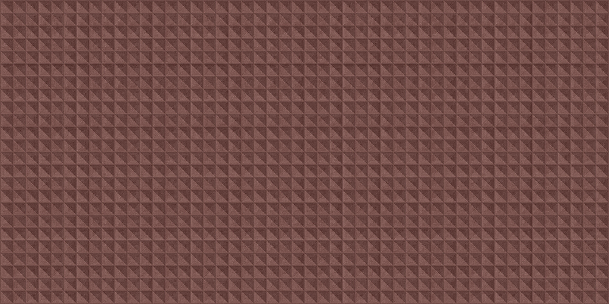 31064 На стену Pique Waffle Bordeaux 20x40