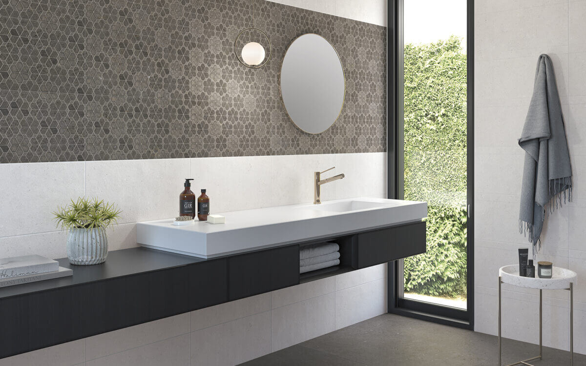 На пол Cement Stone Dark Grey Lapp 60x120 - фото 20