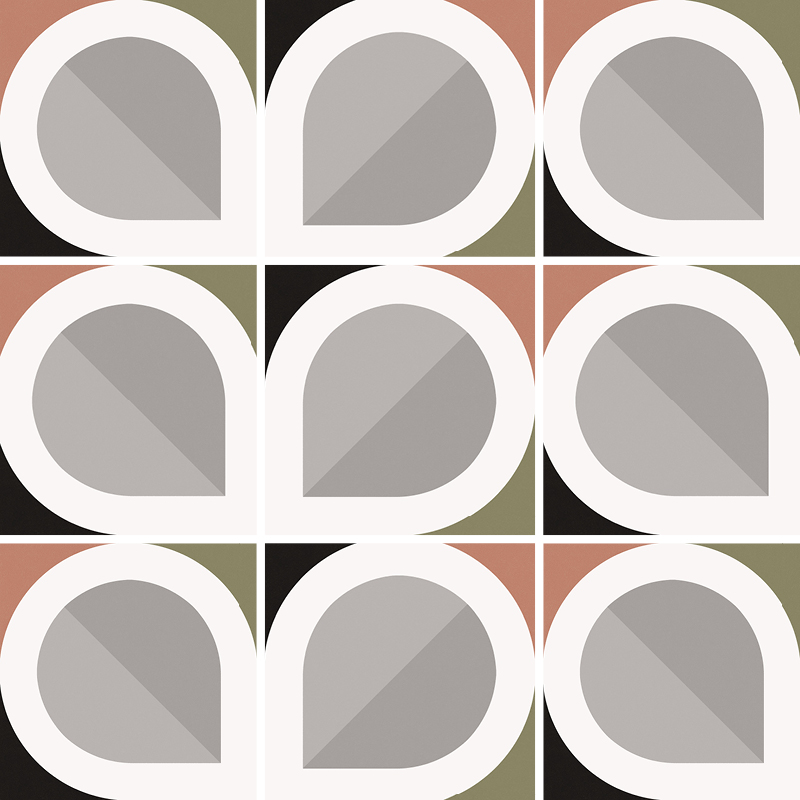 27692 На пол Bauhome Blatt Cold 20х20