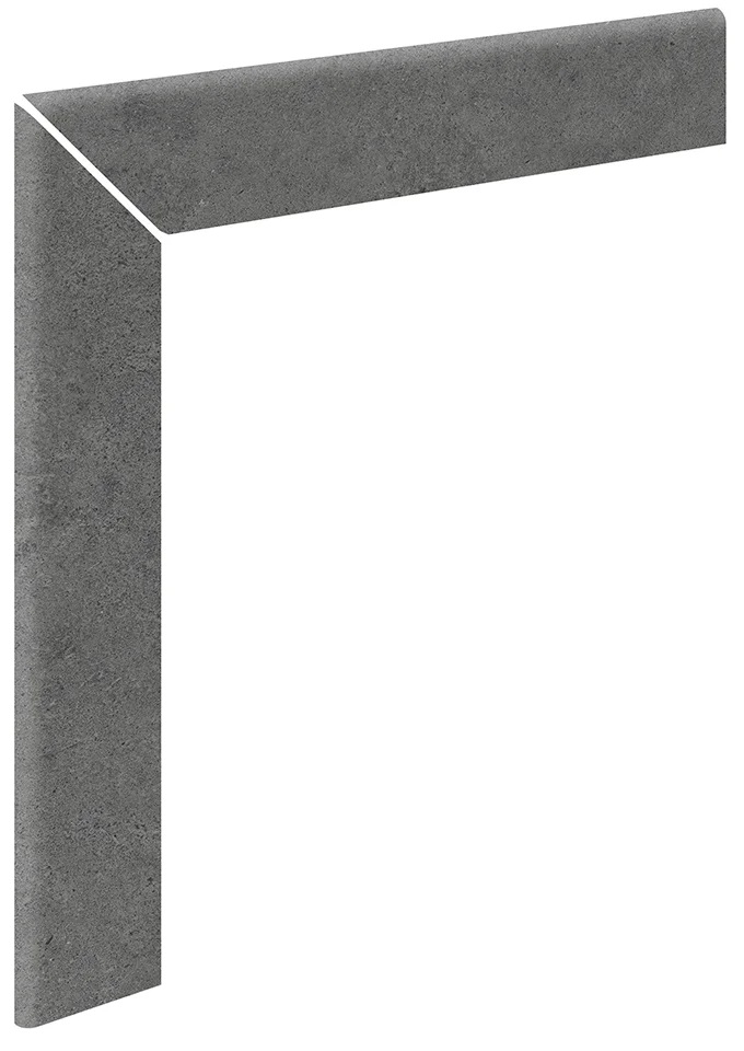 Плинтус Essenza Zanquin Ingletado Recto Grafite R9 596х596х11