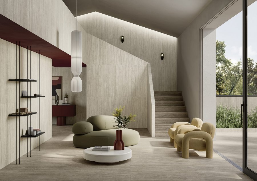 P011720 На стену New Classic White Lines Rett 60x120 - фото 3