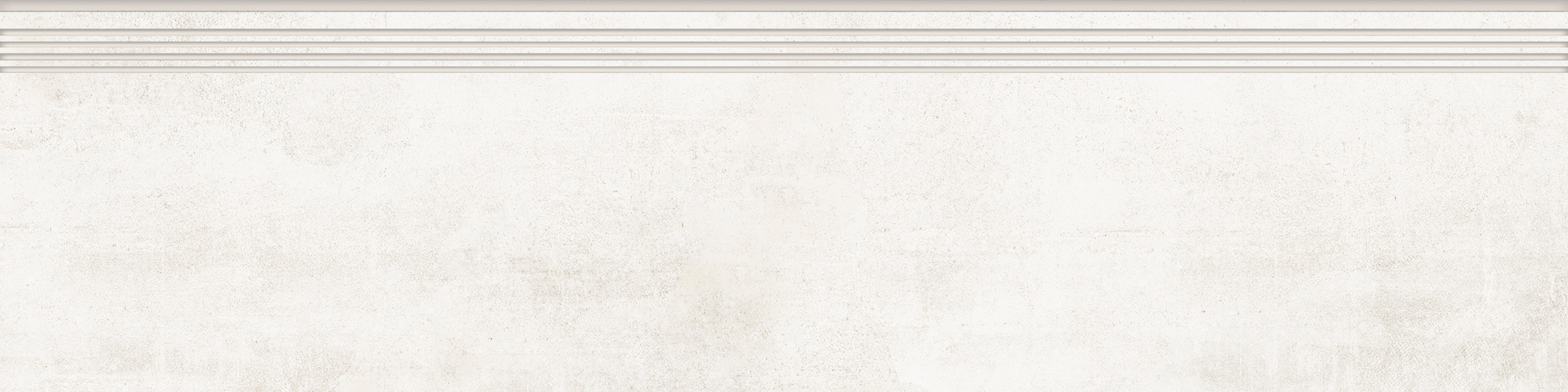 G-1104/CR/st01/294x1200x10 Ступень Beton Белая 120x29.4 Sugar-эффект 10мм