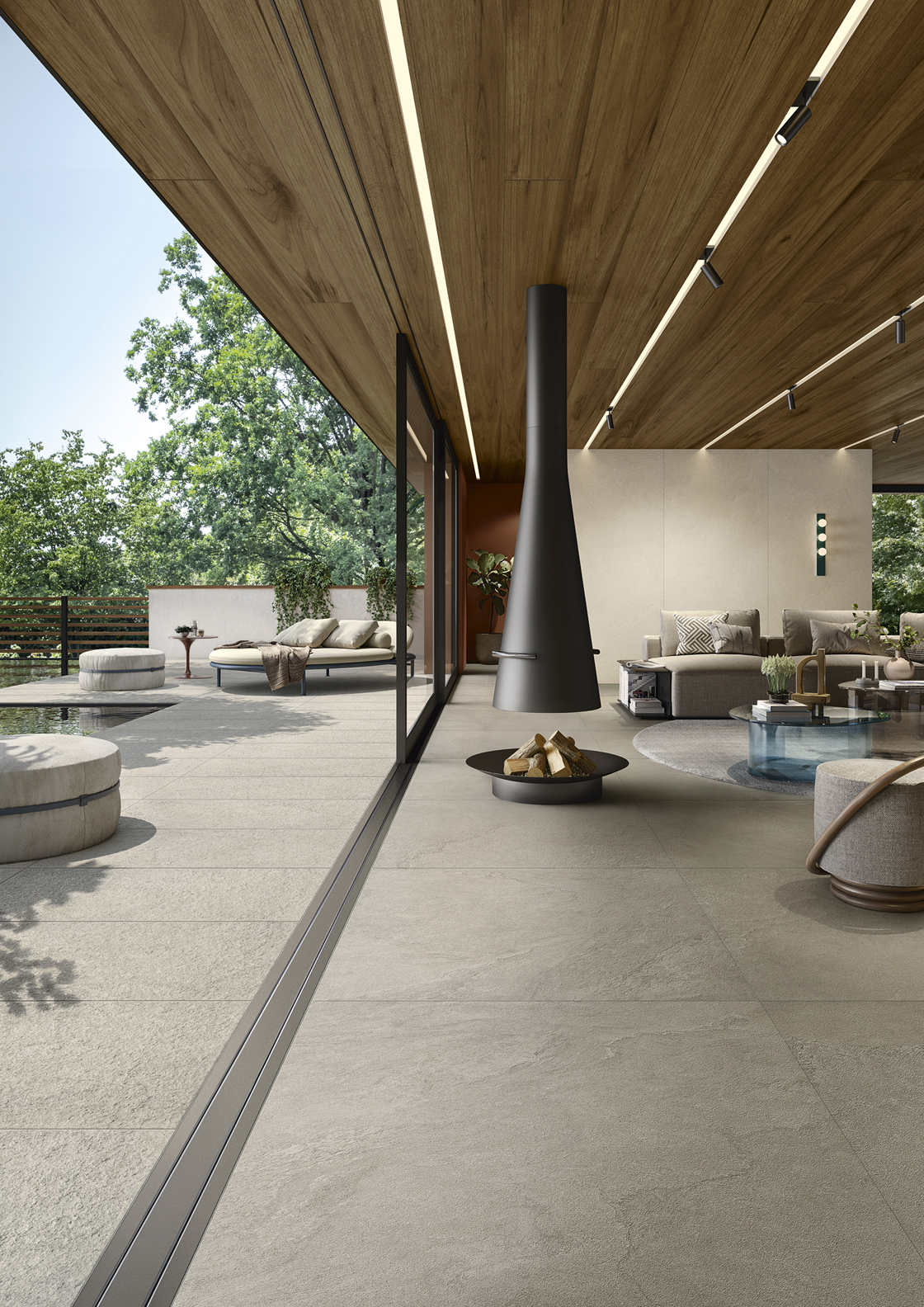 LS6P510 На пол Pulse Shell Nat 6 mm 120x278 - фото 9