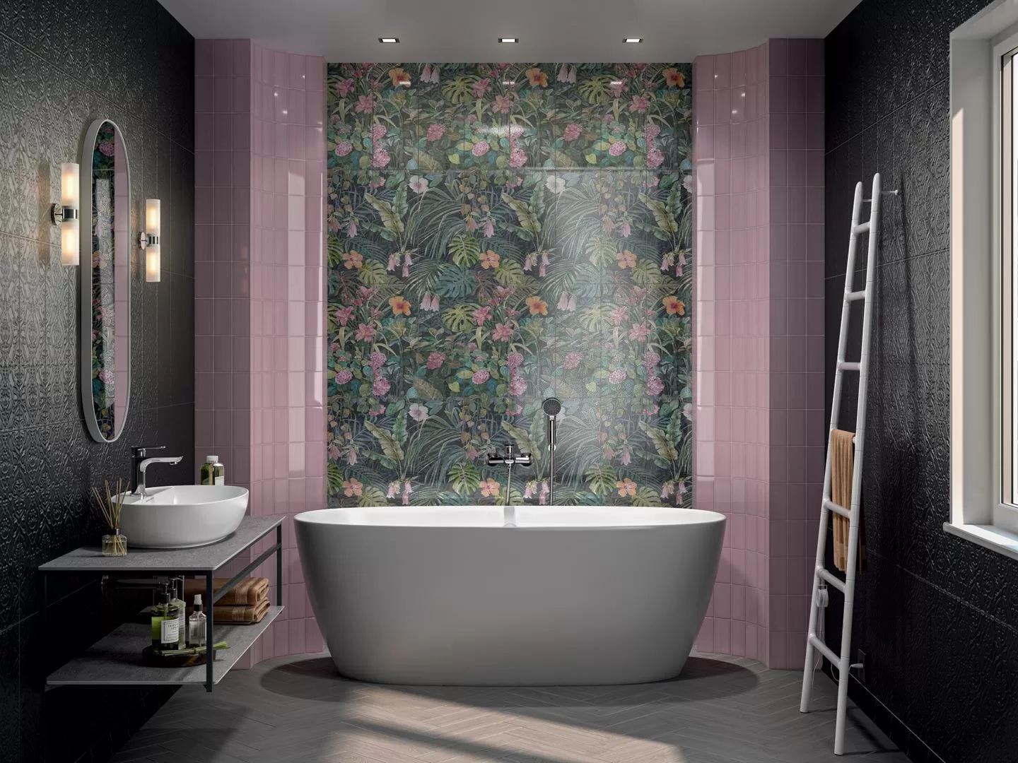 BLB050 Бордюр Альвао Багет Черный Матовый - фото 8