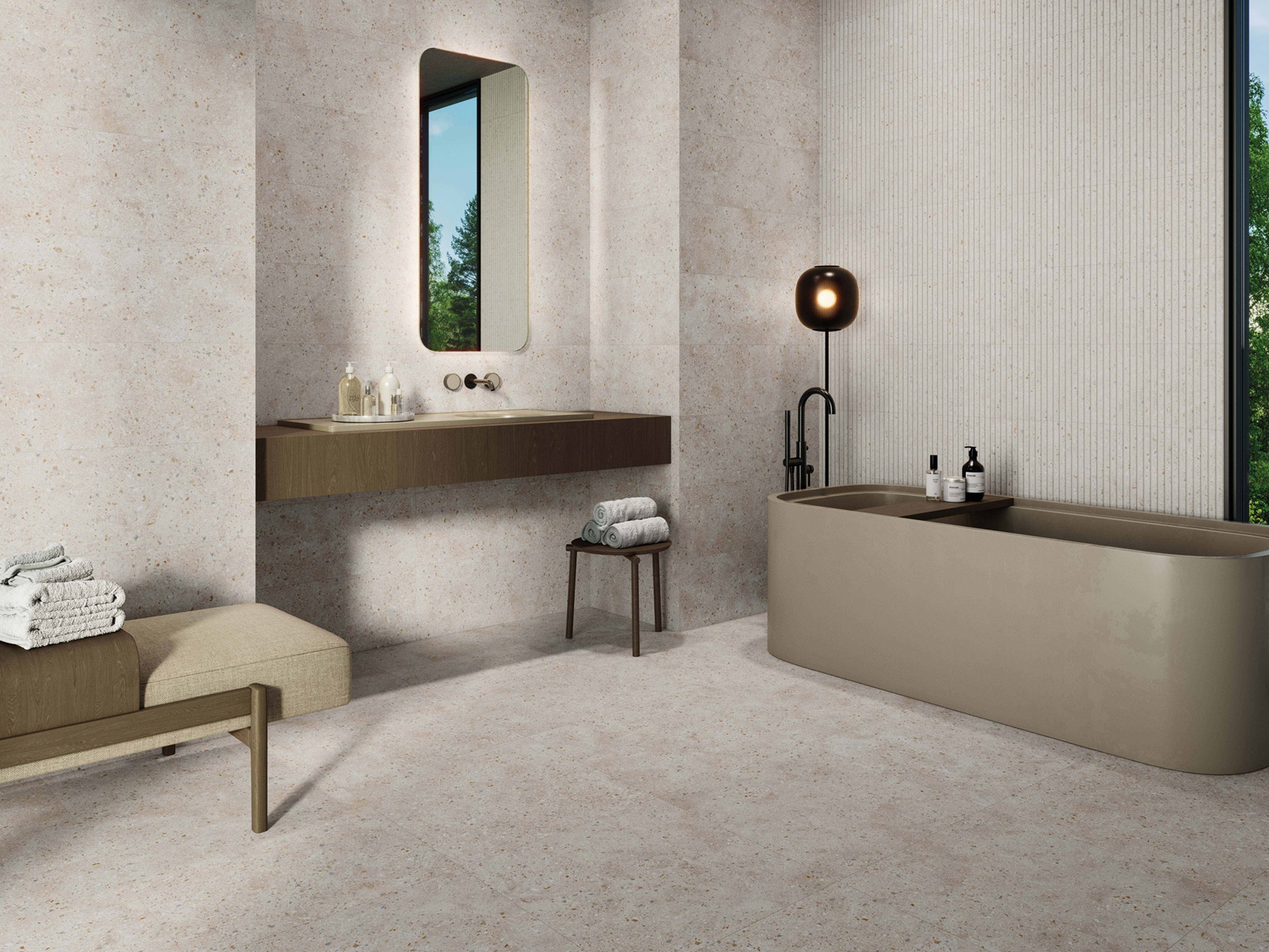 На стену Mediterranean Balea Greige RC 30x90 - фото 5