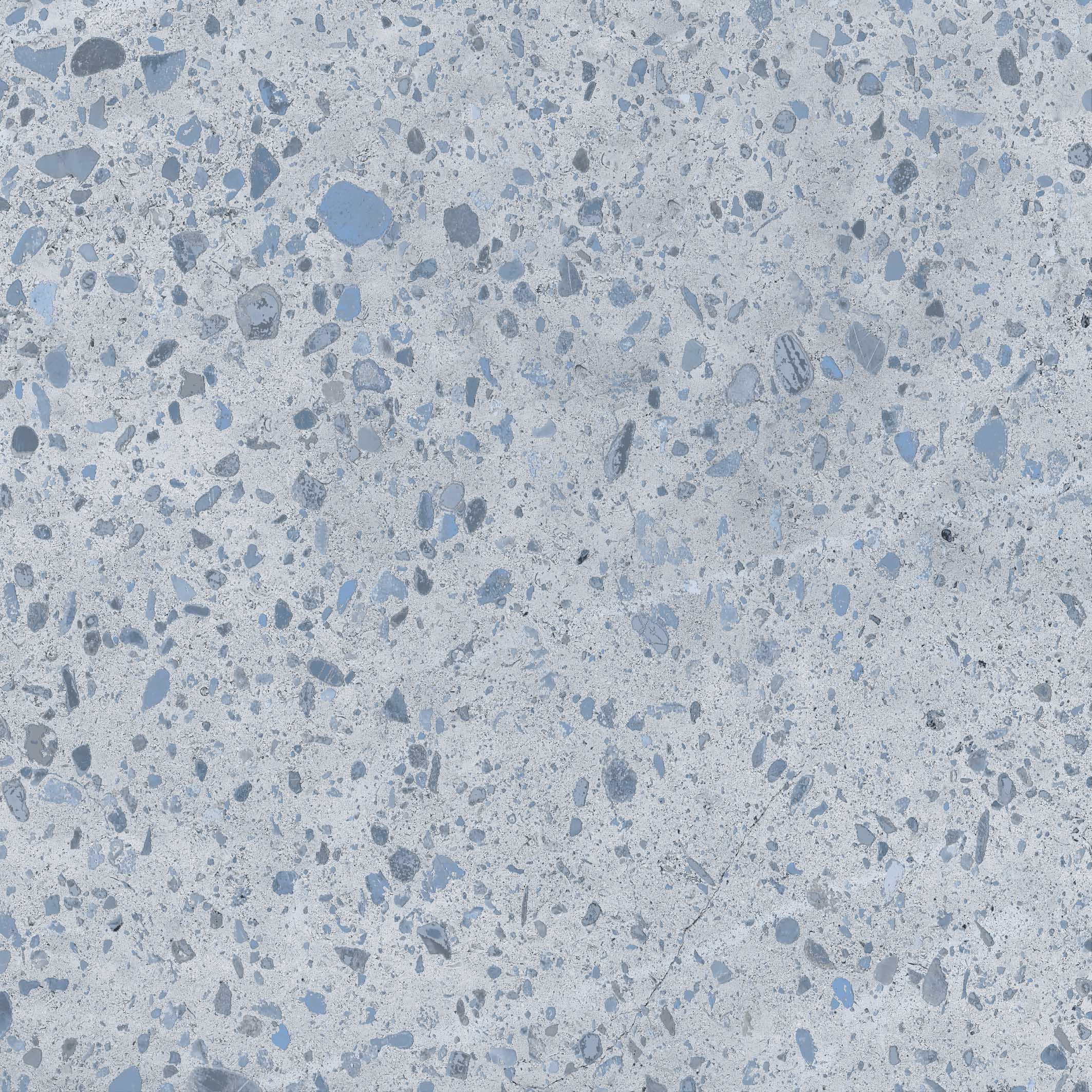 TA 603 На пол Дизайнерский Армянский туф Голубой 600x600 - фото 8