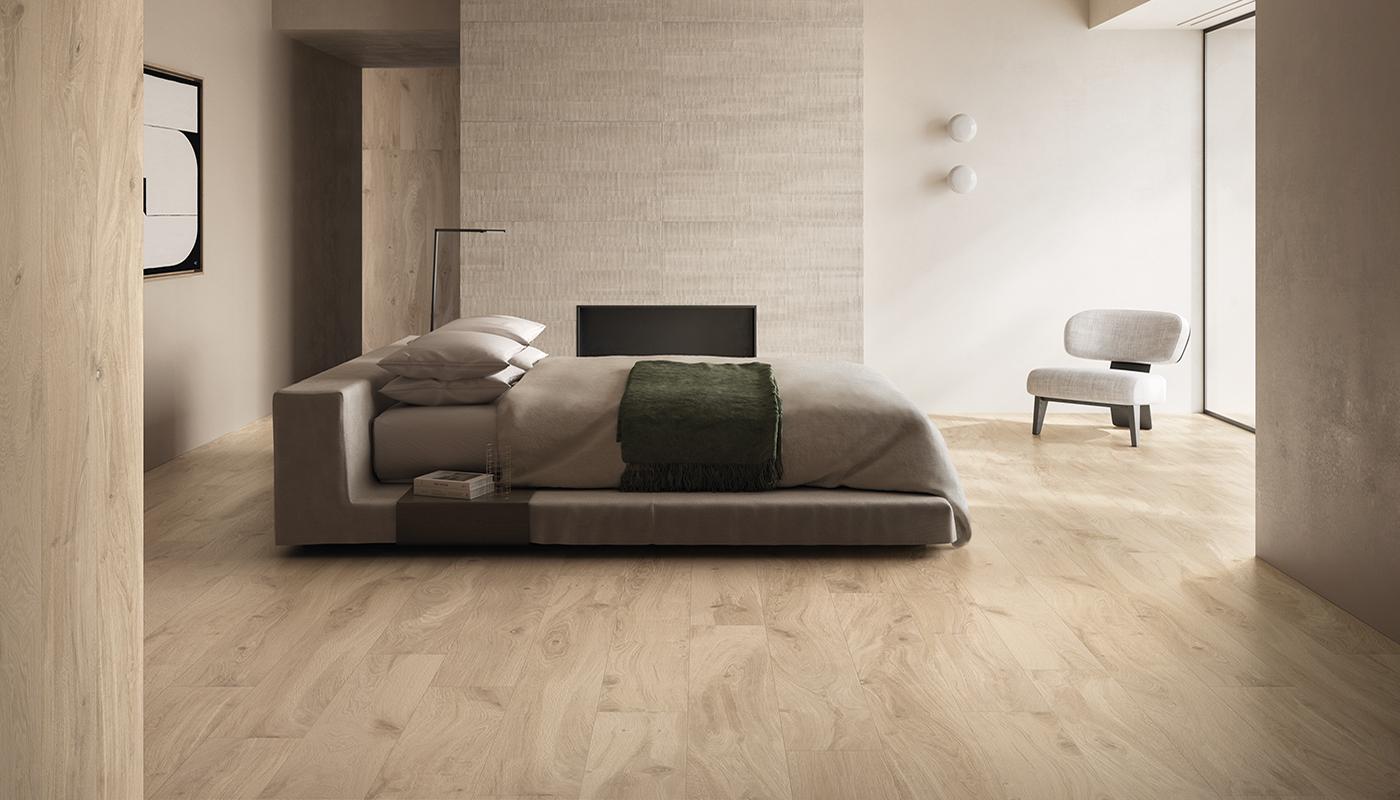 EMN9  На пол I-Wood Rovere Pallido Naturale Rett 6.5mm 24x278 - фото 5