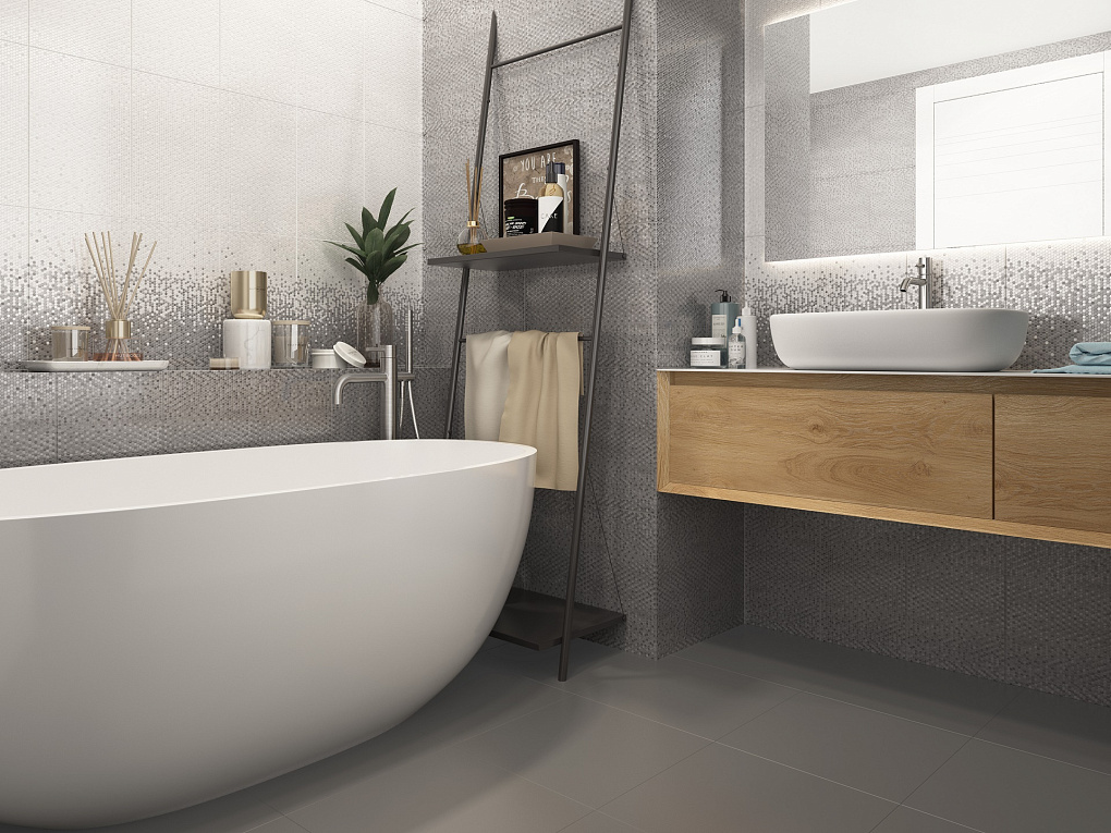 10100001092 На стену Лейла Голубой низ 02 25х40 - фото 3