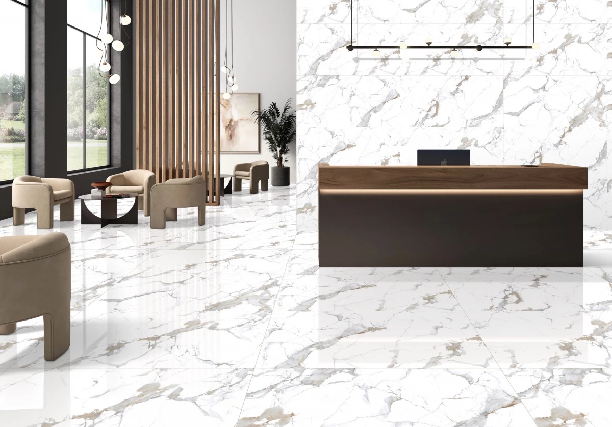 Lamore Ceramic Geo Bianco