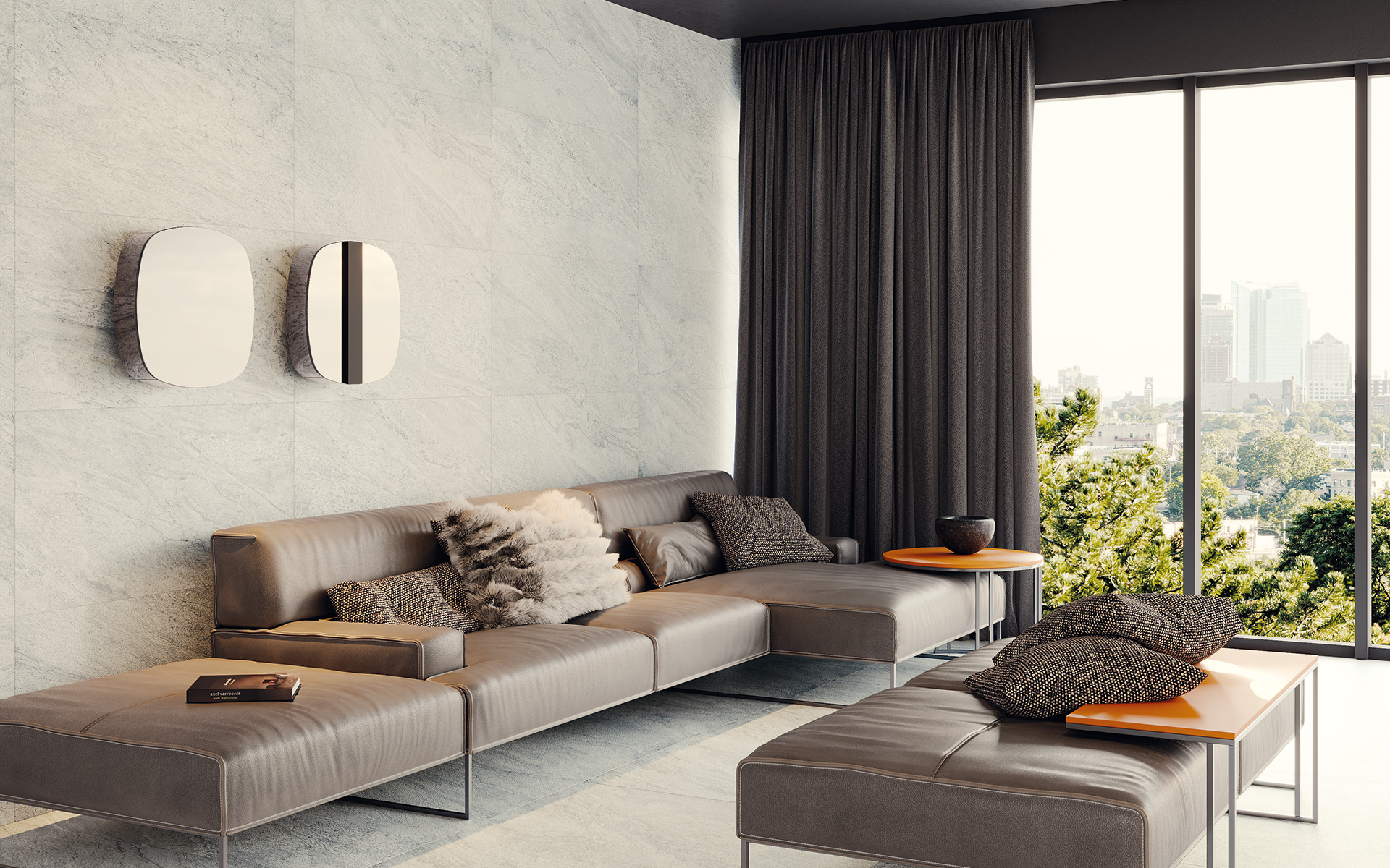 8920050 На пол Theke Pietra Artic Snow Natural 120x60 - фото 9