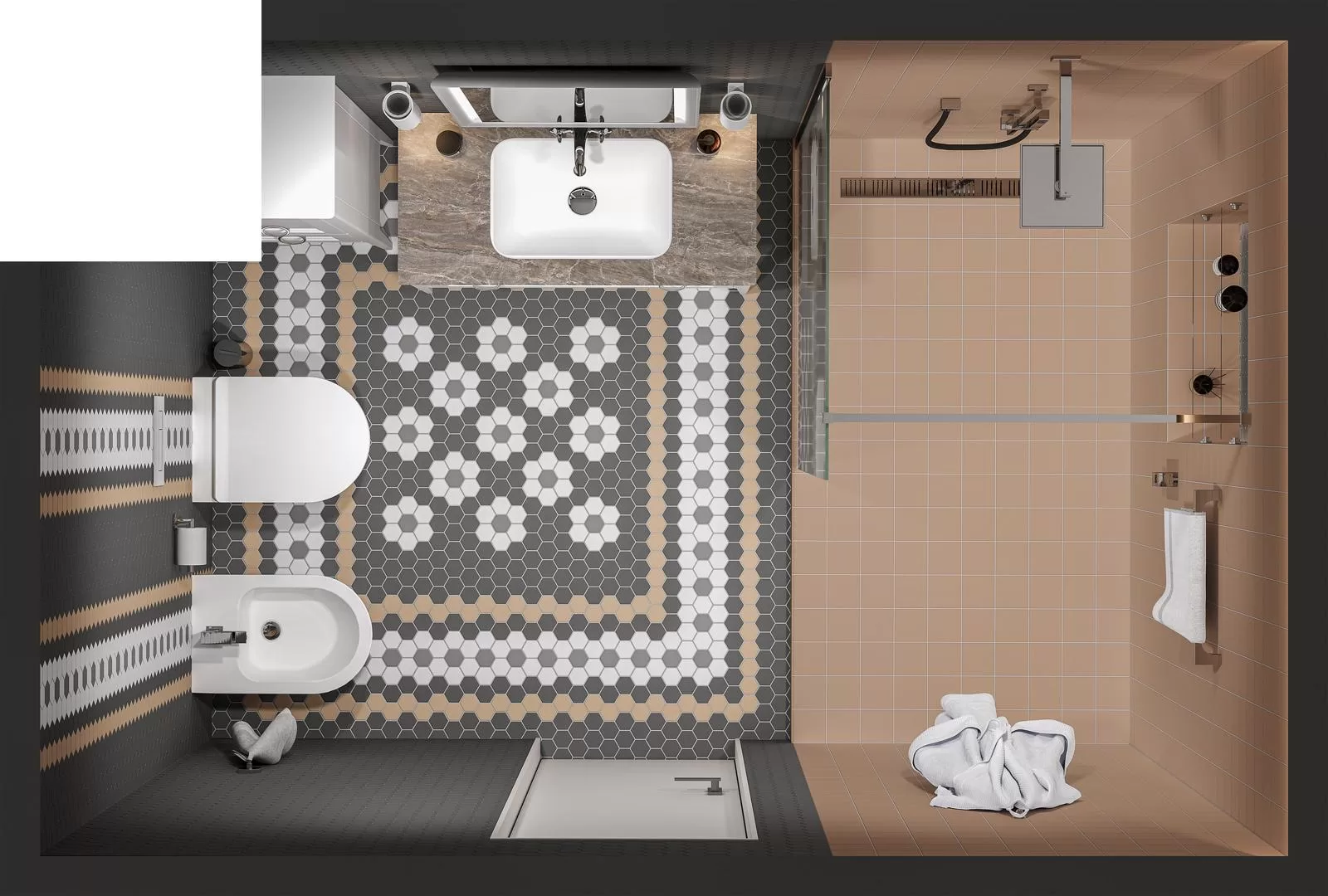 AD/A672/MM Декор Агуста 5 Мозаичный Микс Матовый 29.7x29.8 - фото 26