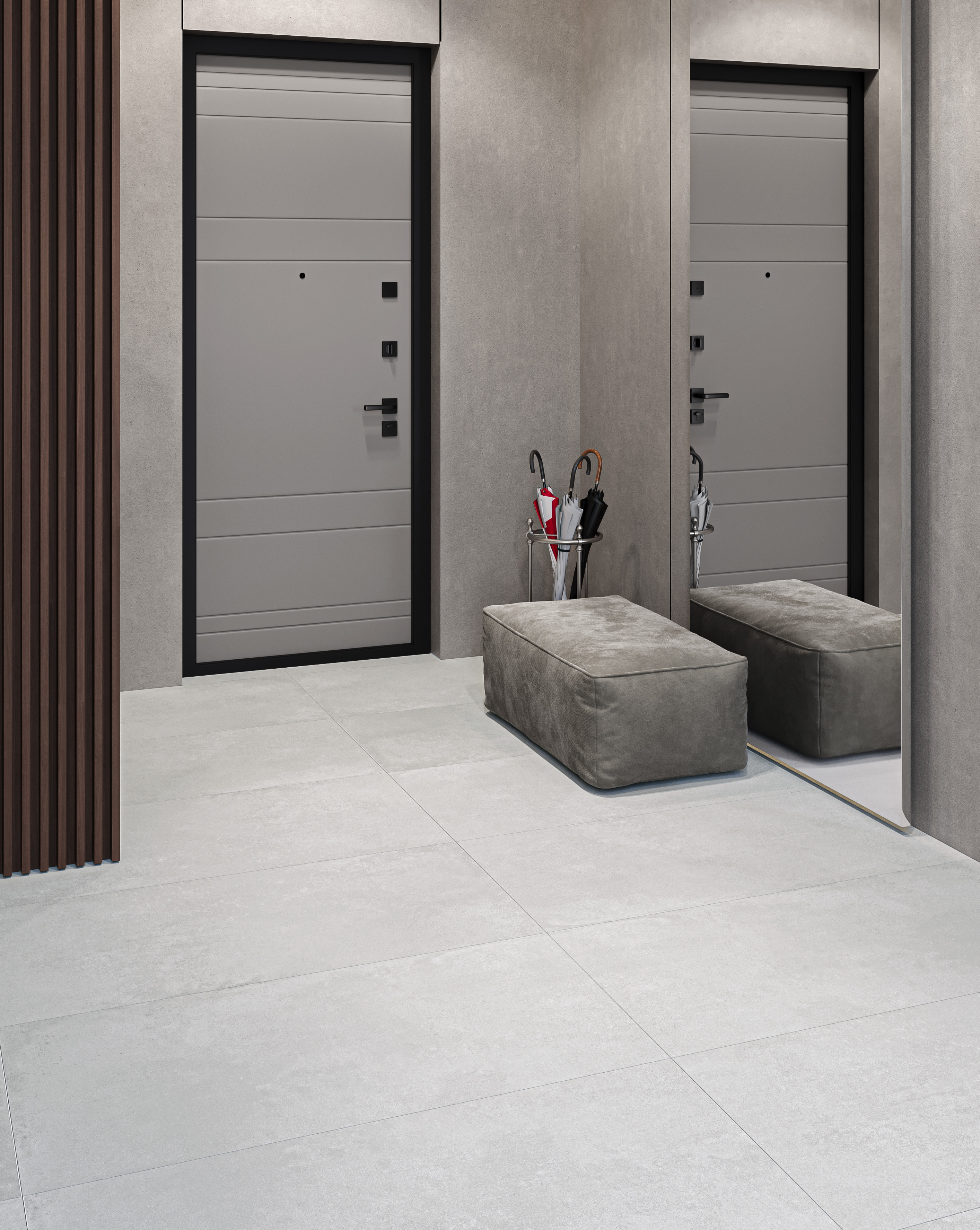 На пол Rizzi Slate Bianco Matt 60x120 - фото 7