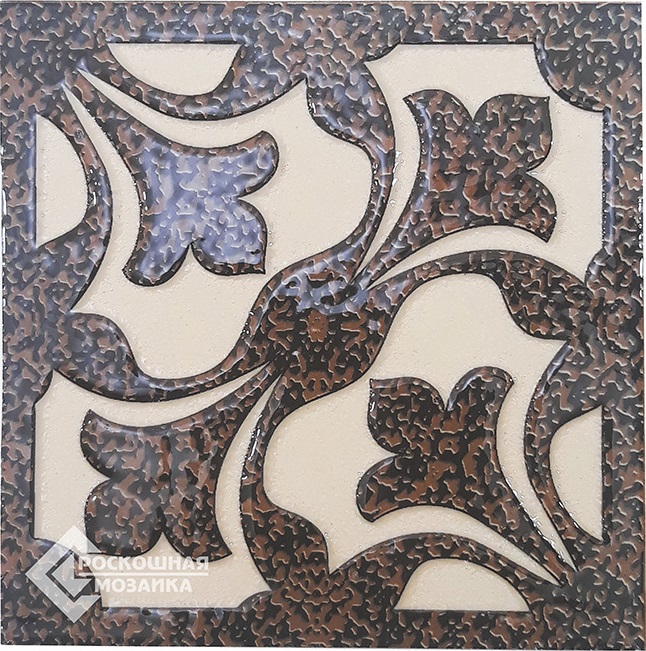 ВК 205 Декоративная вставка Керамические вставки Крафт 8х8