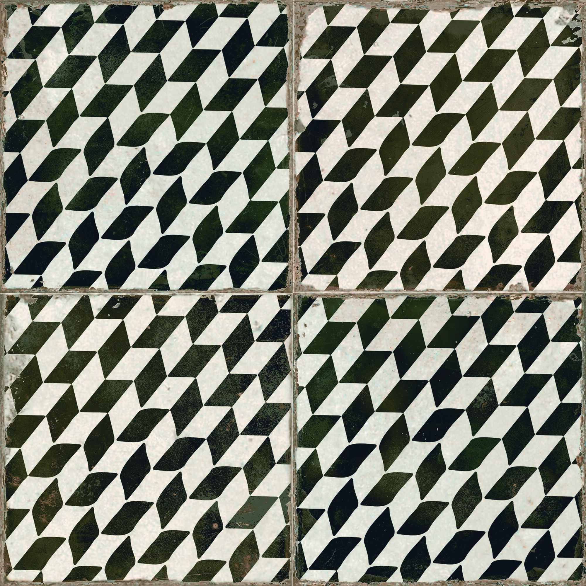 38087 На пол Fs Damero Espiga 45x45x0.95