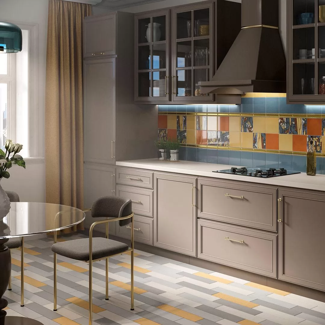 17064 На стену Витраж Желтый - фото 2