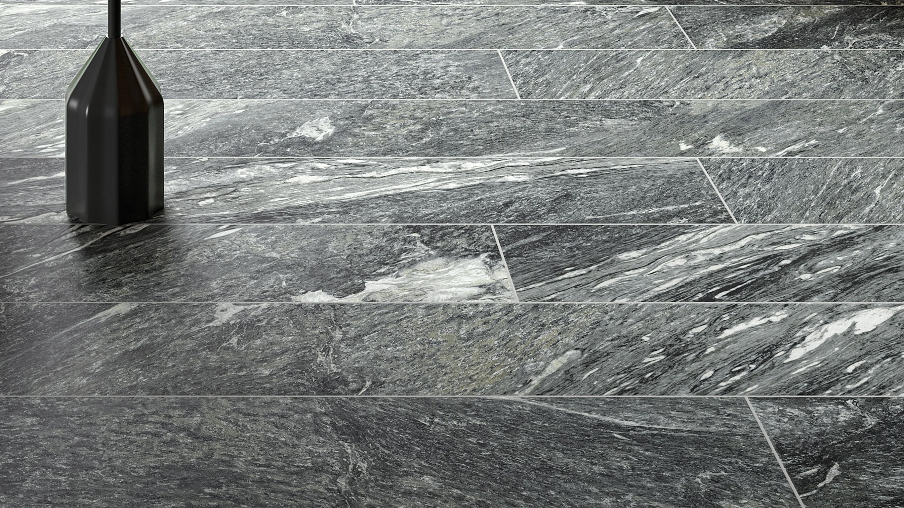 610110000620 Декор Skyfall Nero Block 40x53 - фото 46