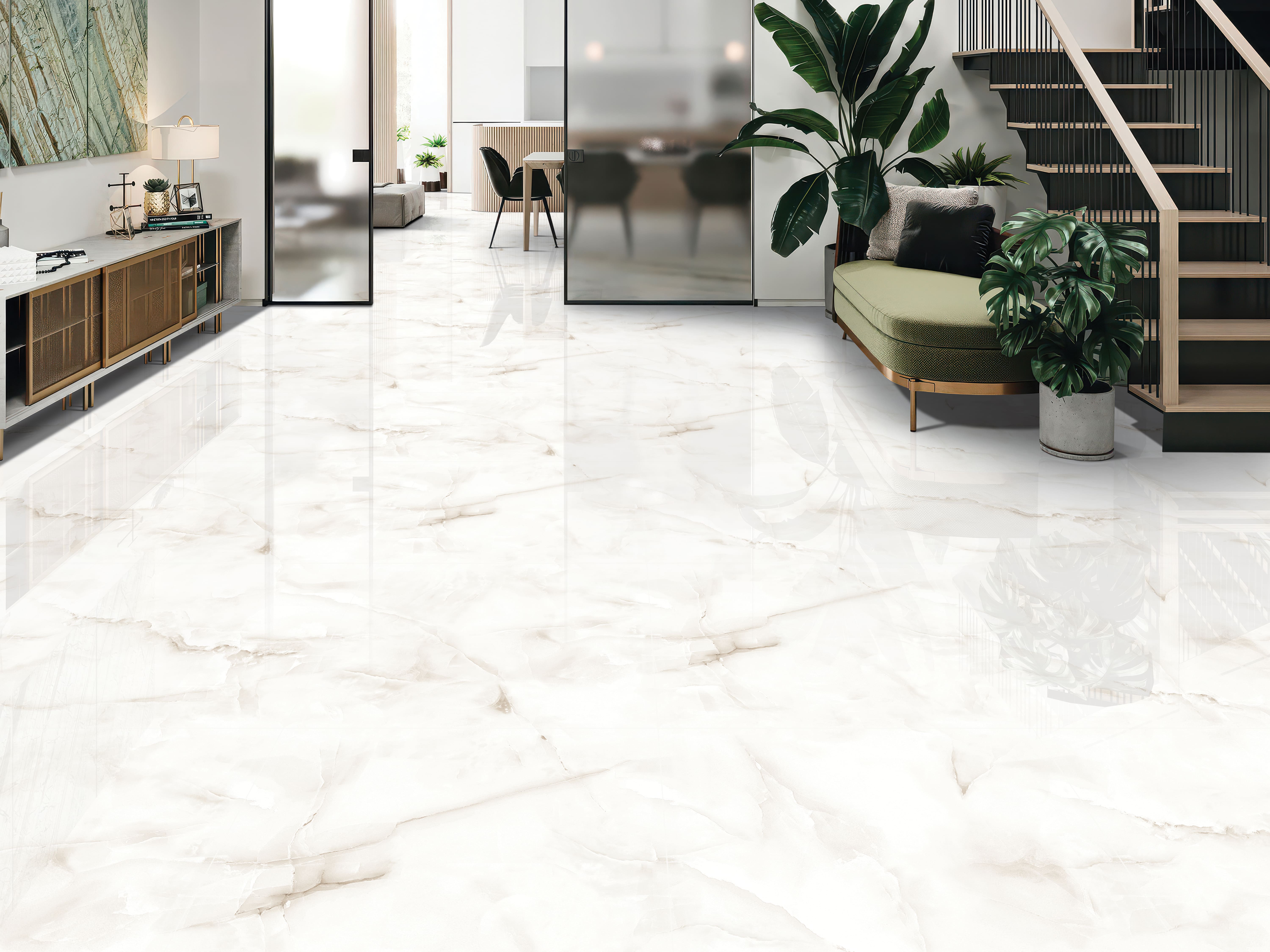 R0005-MA На пол Tronco White Матовый 600x600 - фото 6