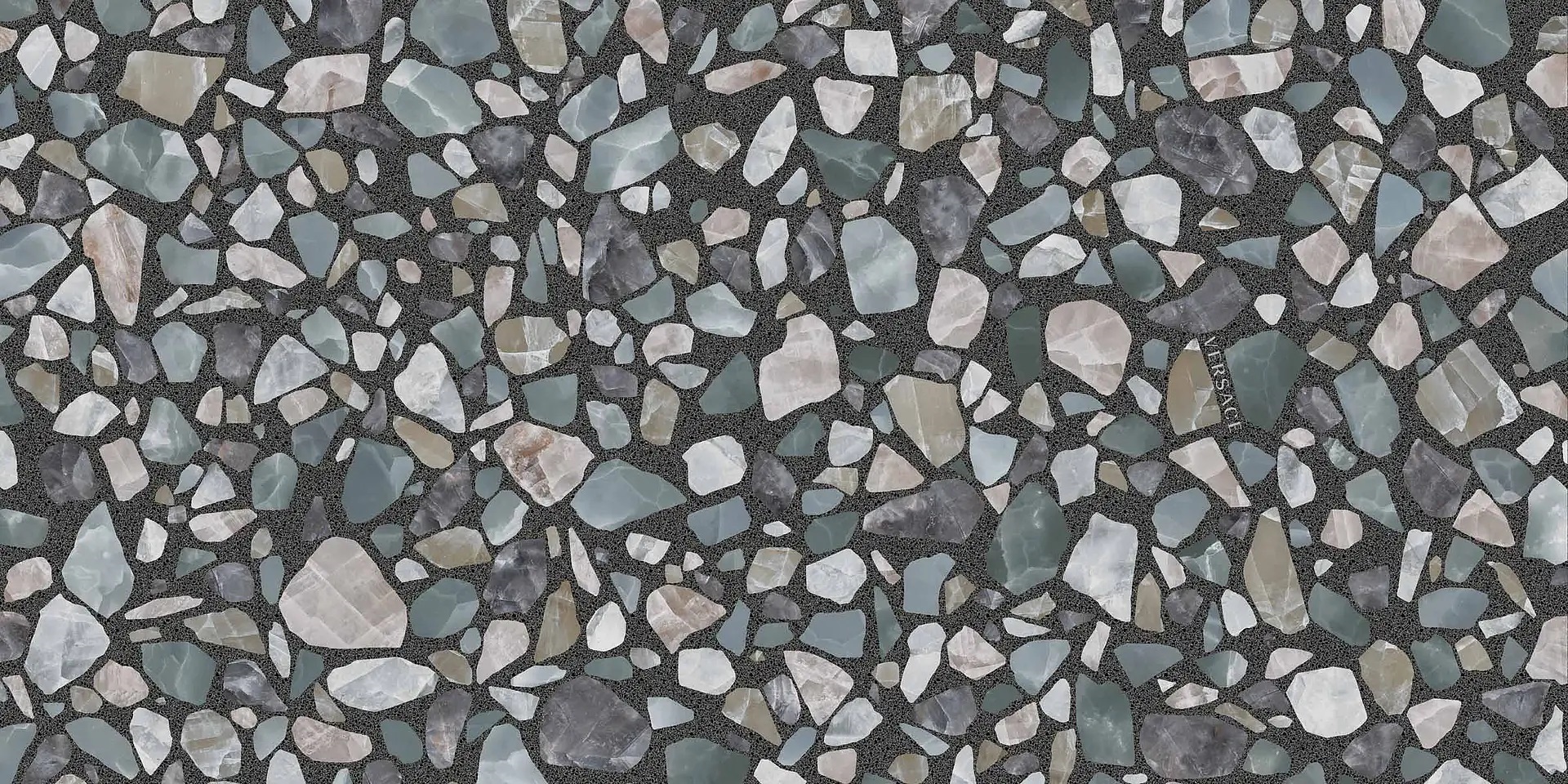 PF60013148 На пол Gemstone Dark Shards Lux Rett 9mm 60x120