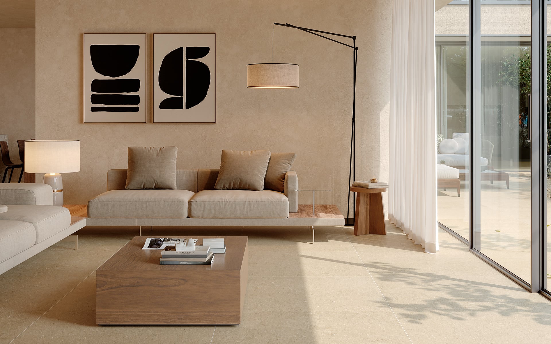 8929984 На пол Victorian Stone Moon Cream Structured 120x60 - фото 19