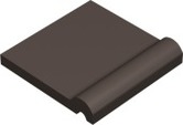 На пол Метлахская плитка 100FG0ANT POOL EDGE CHARCOAL ANT 10x10