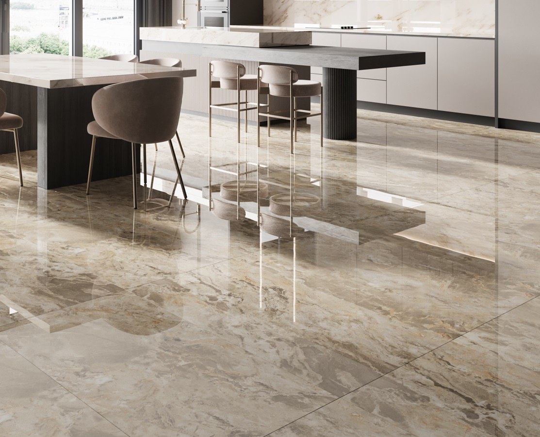 M4407P На пол Marble Avorio Beige Glossy 60x120 - фото 18