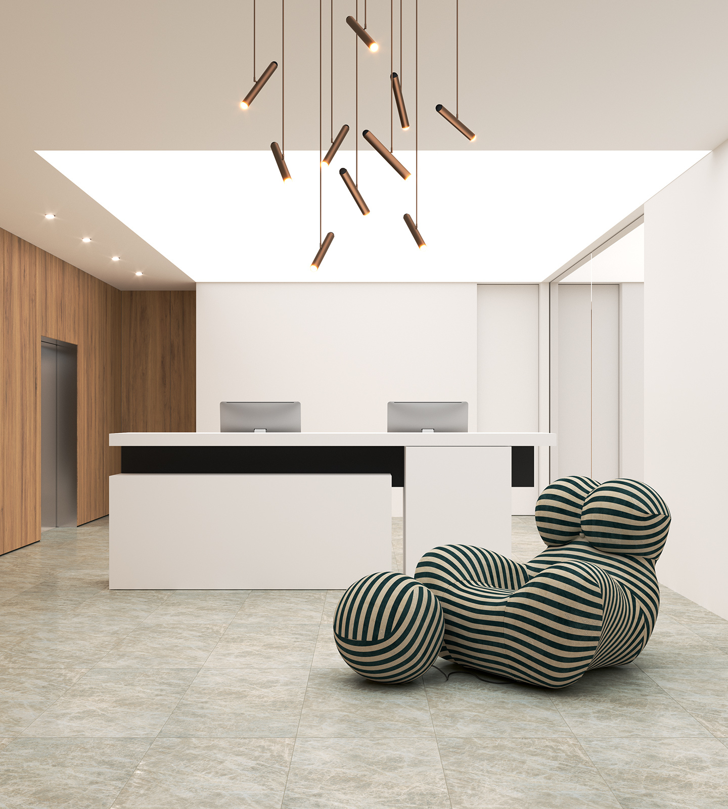 610130006227 Плинтус Лирика Уайт 7.2x60 - фото 2