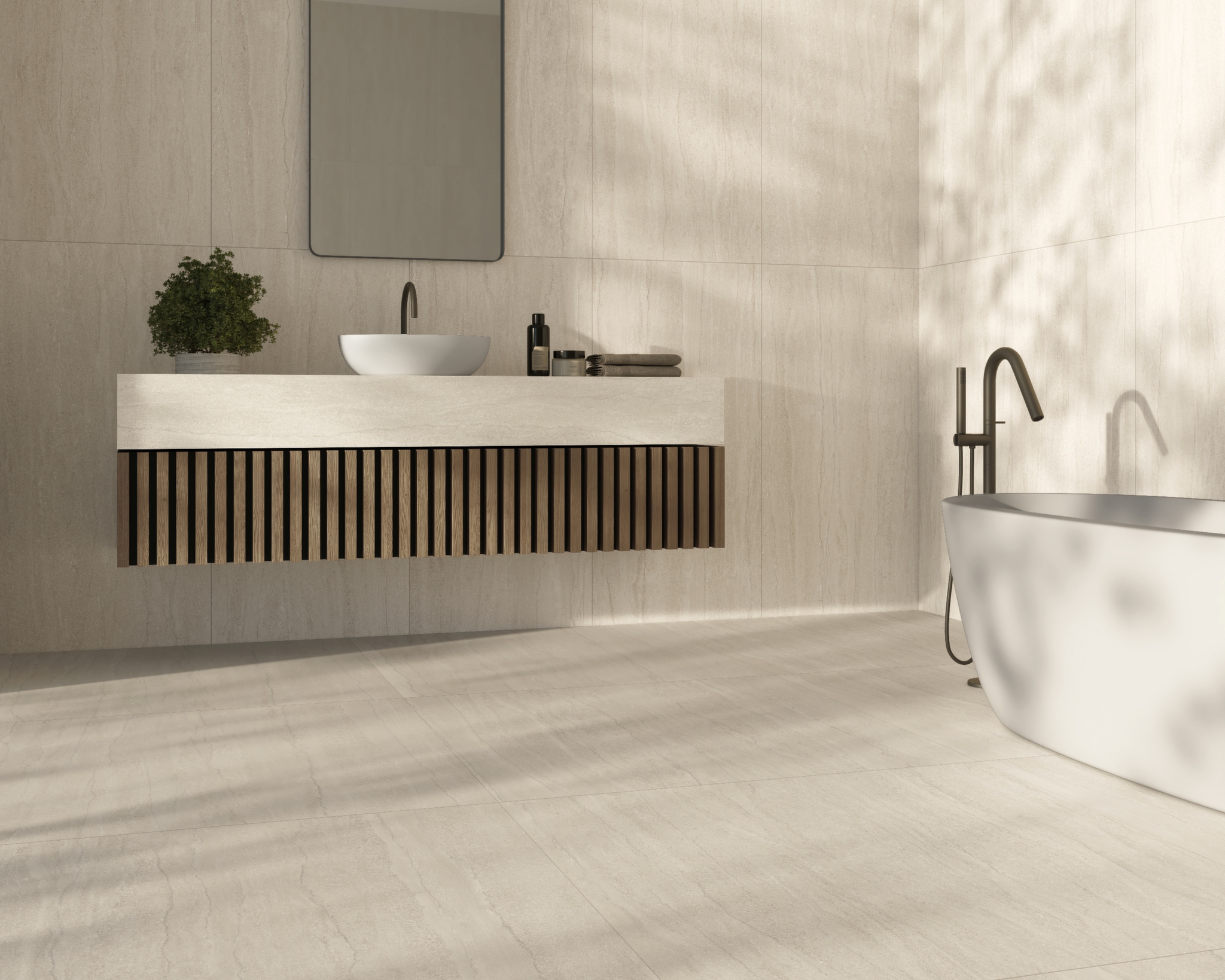 На пол Southwell Cross Pearl MT 100x100 - фото 4