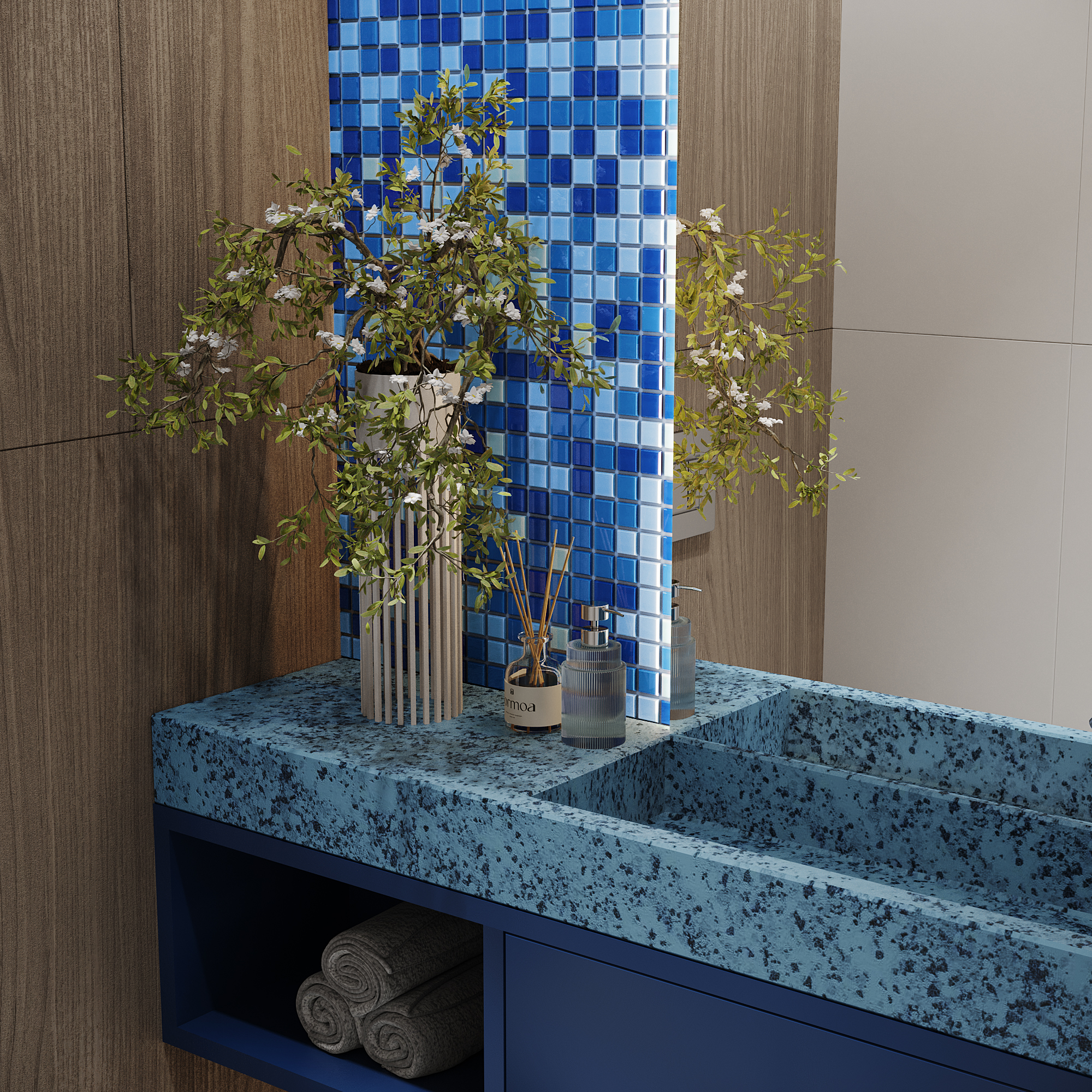 Orion  d20*6 315*290 На пол Стеклянная мозаика Orion - фото 32