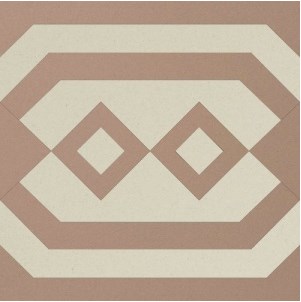 Декоративная вставка Метлахская плитка 100N021F003 ENC 21F 03 (BAU. RSV) 10x10